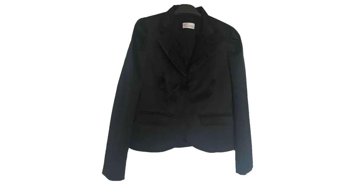 Red Valentino Chaqueta Negro 