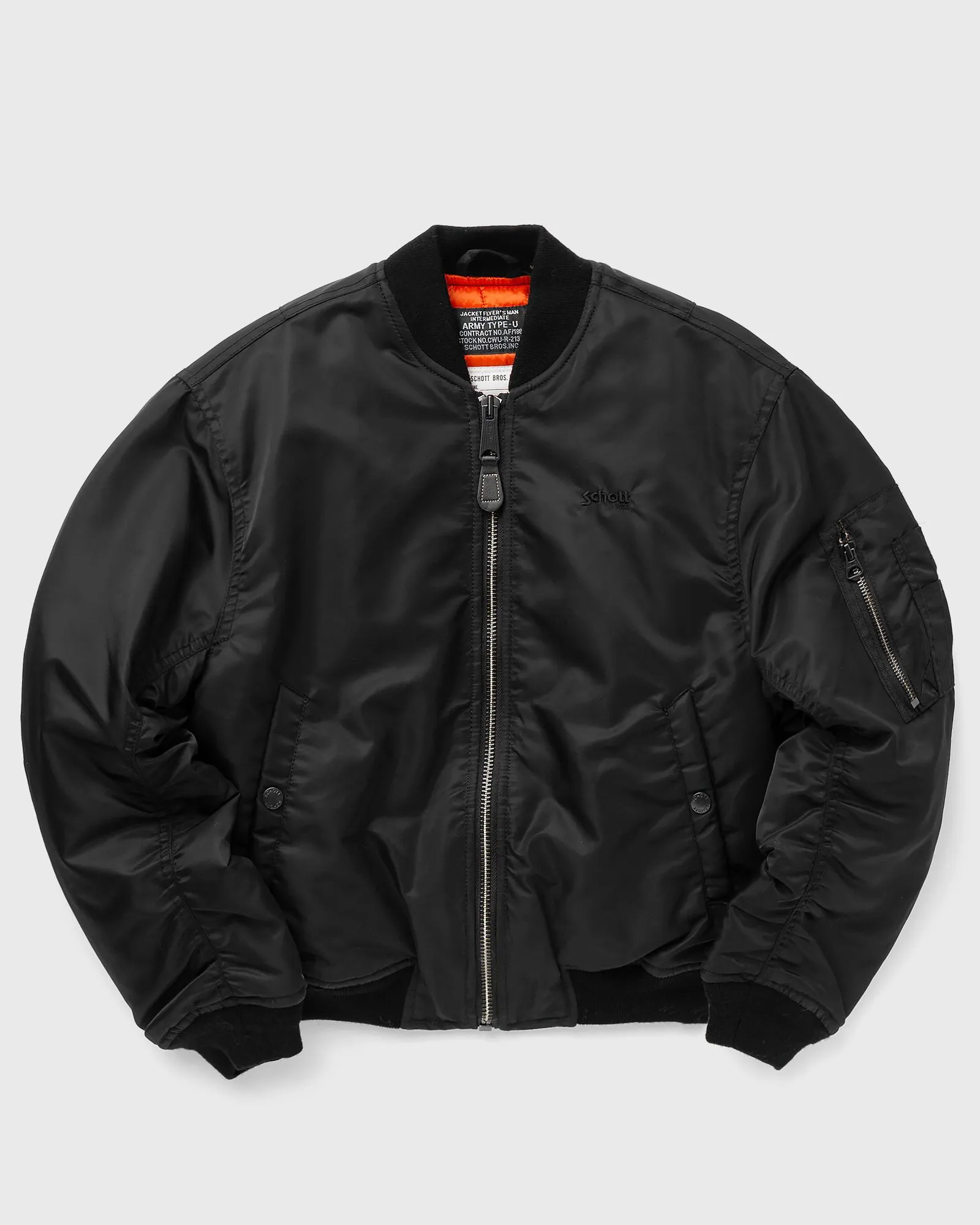 Schott NYC Bomber Jacket Black