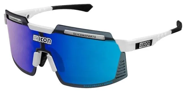 SCICON Gafas SCICON Aerowatt FozaMultimirror Azul / Blanco