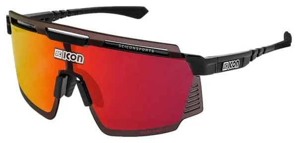 SCICON Gafas SCICON Aerowatt Multimirror Rojo / Negro