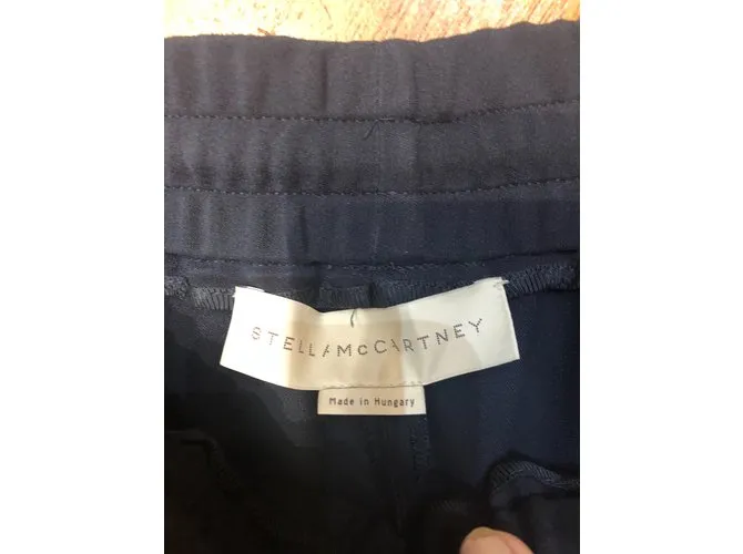 Stella Mc Cartney Pantalones, polainas Azul 