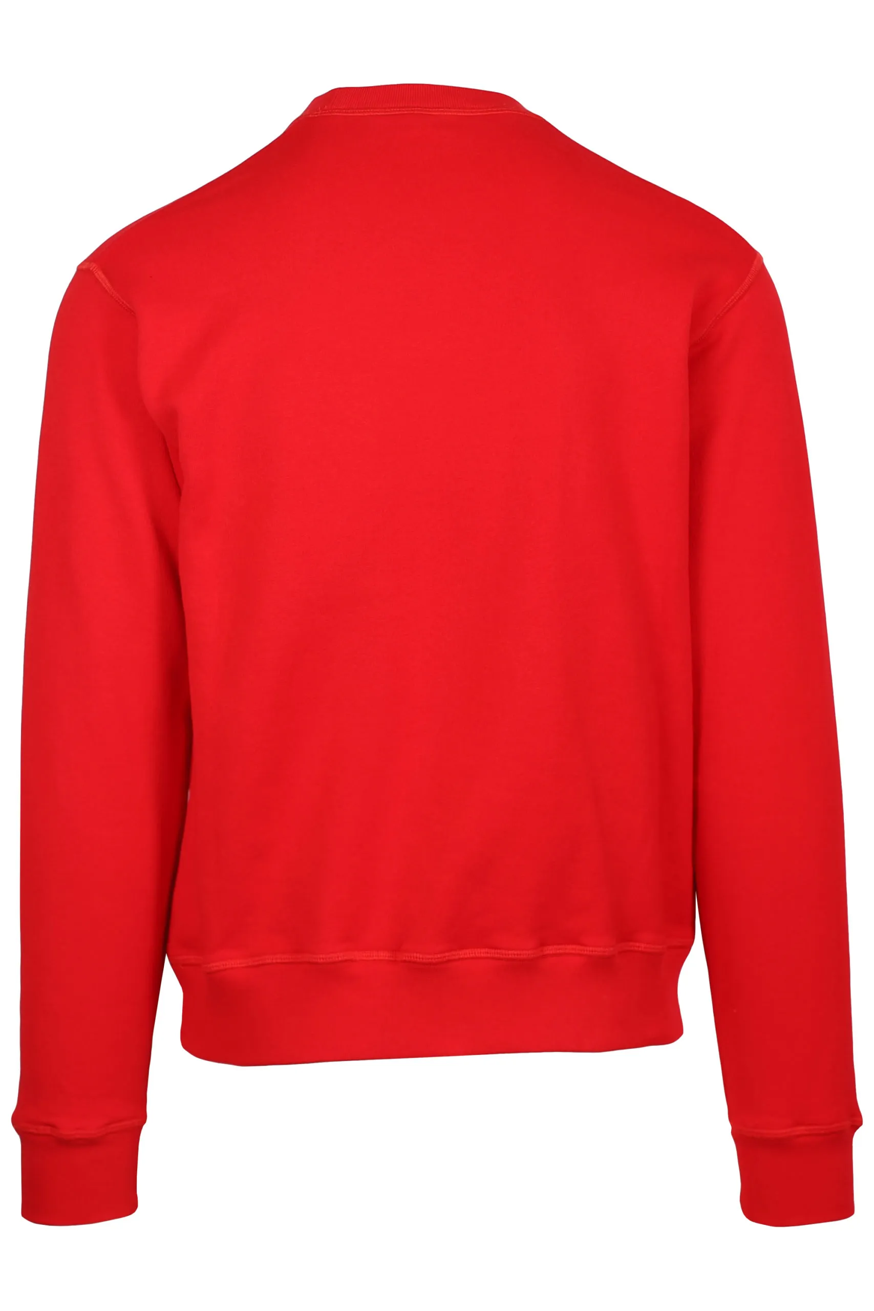 Sudadera roja con logo 