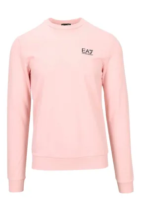 Sudadera rosa con minilogo degradé lux identity