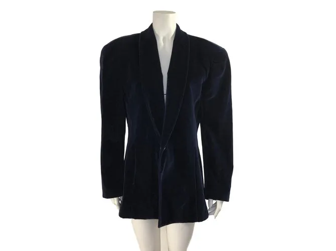 Thierry Mugler Chaqueta Azul 