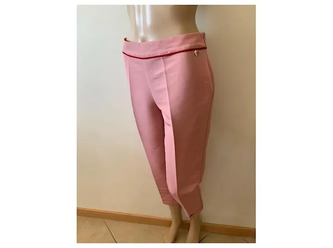 Twin Set Pantalones, polainas Rosa 