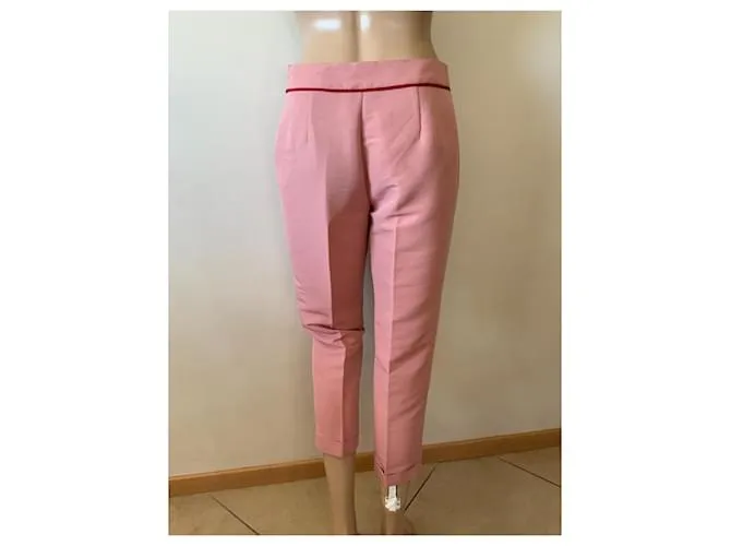 Twin Set Pantalones, polainas Rosa 