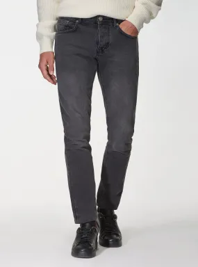 Vaqueros regular fit gris oscuro