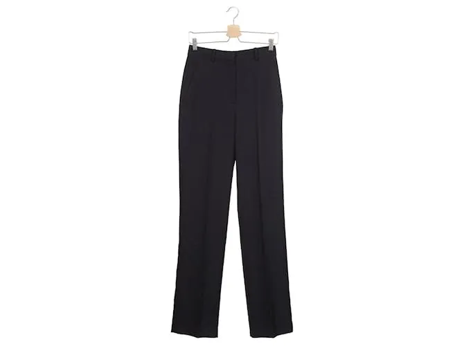 Victoria Beckham Pantalones, polainas Azul oscuro 