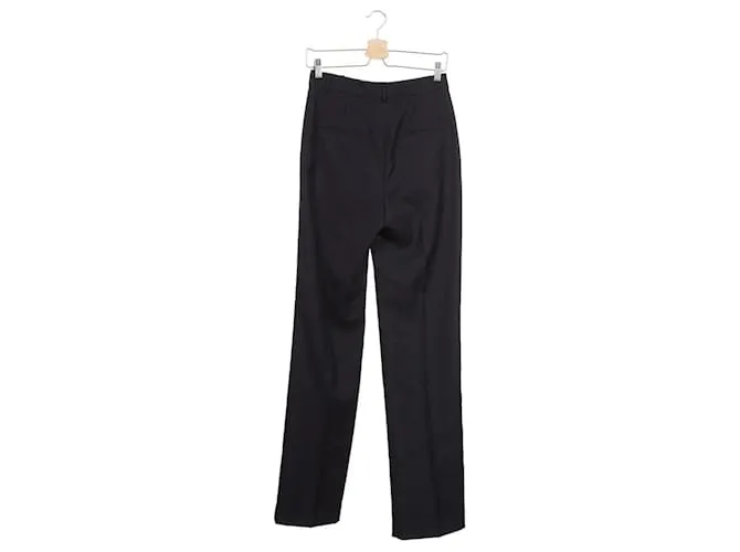 Victoria Beckham Pantalones, polainas Azul oscuro 