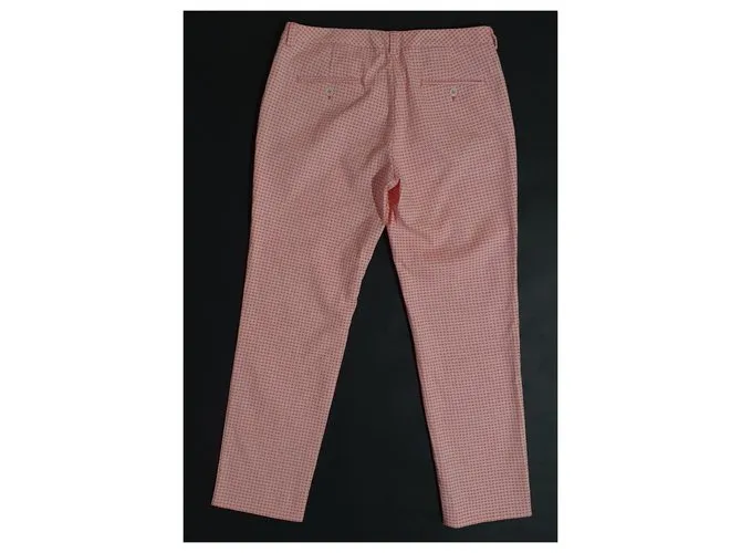 Weekend Max Mara Pantalones, polainas Rosa Blanco 