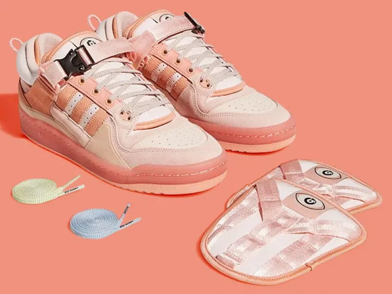 Zapatillas Bad Bunny rosa